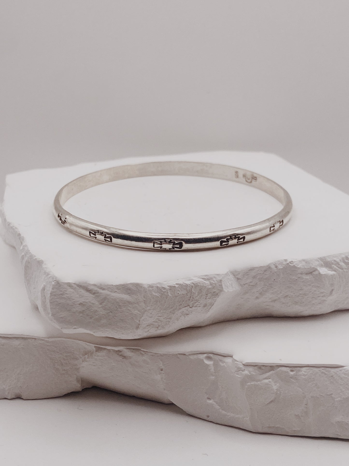 Hand Stamped Bangles